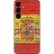 Spain Flag Dark Wood Galaxy S25 Skin